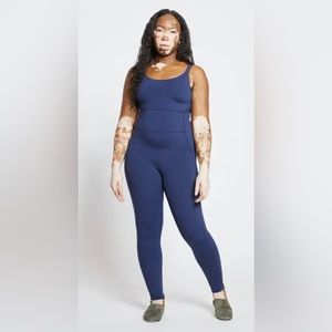 Universal Standard Next To Naked Bodysuit Navy XS(10-12) NWT